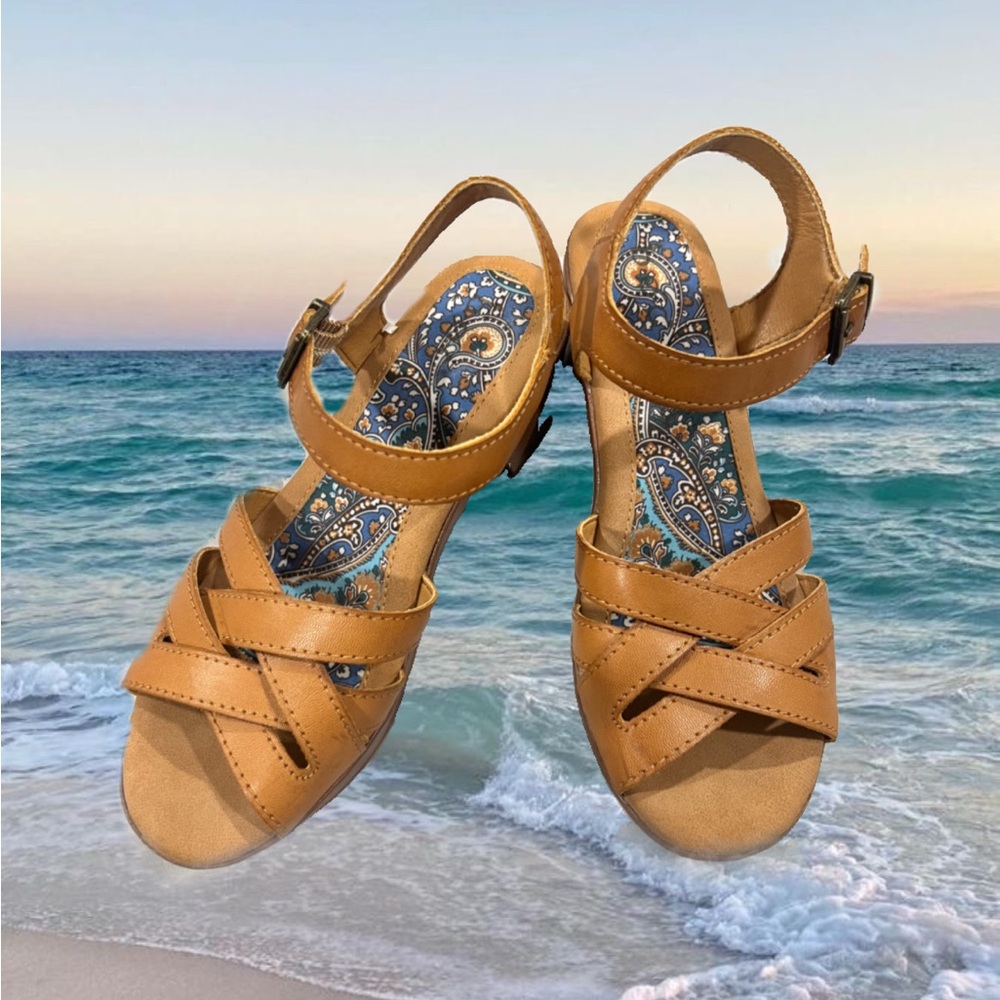 boc Tan Strappy Sandals